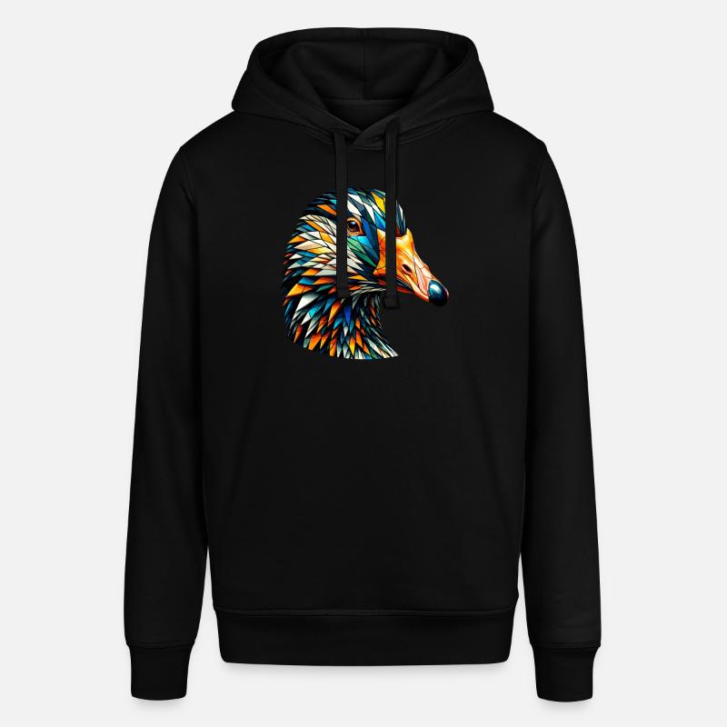 Polygone Art oies d’oie - Sweat à capuche SOUNDER Stanley/Stella Unisexe - noir