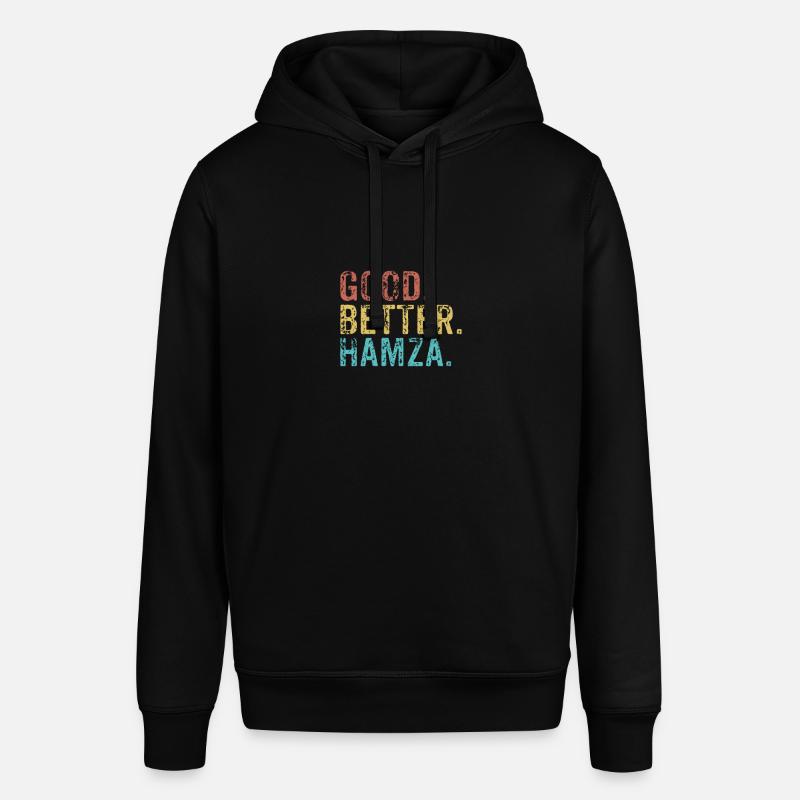 Les mecs cool s’appellent hamza - Sweat à capuche SOUNDER Stanley/Stella Unisexe - noir