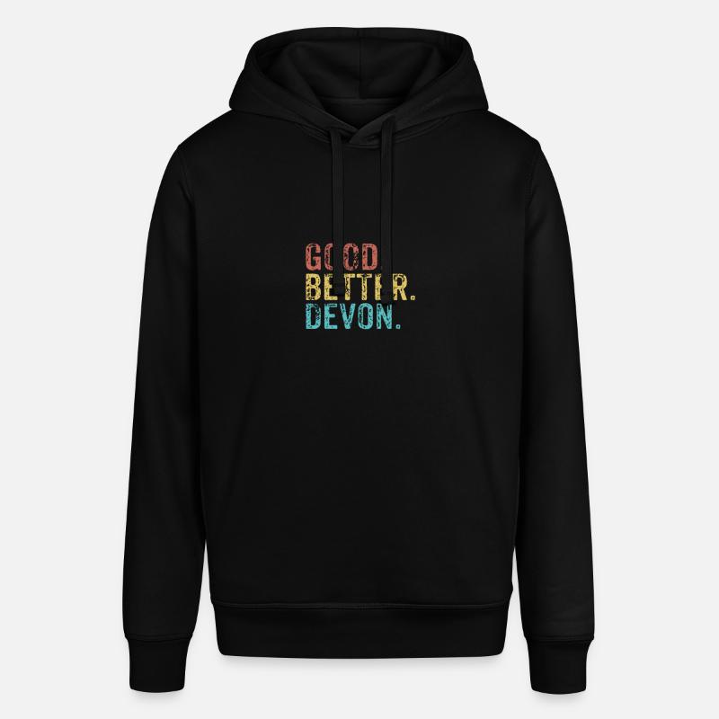 Cool guys are called devon - Stanley/Stella Unisex Hoodie SOUNDER - Schwarz