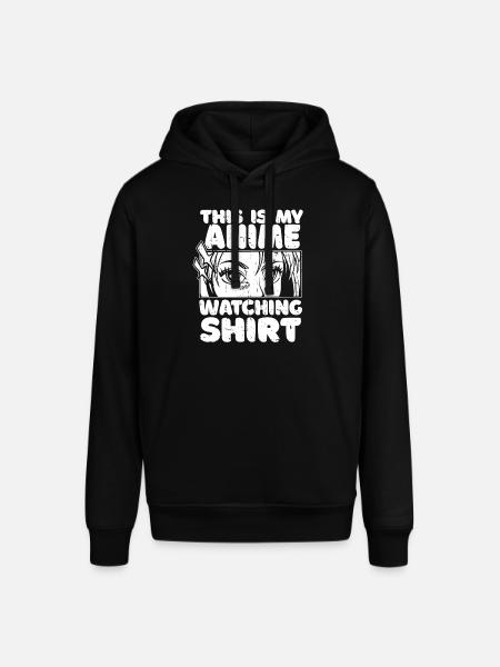 Manga d’anime - Sweat à capuche SOUNDER Stanley/Stella Unisexe - noir