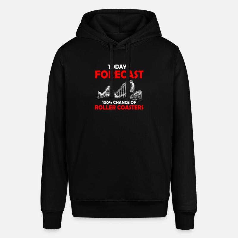 forecast Roller Coaster rollercoaster - Stanley/Stella Unisex Hoodie SOUNDER - Schwarz