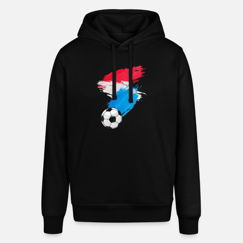 Drapeau du Luxembourg Football - Sweat à capuche SOUNDER Stanley/Stella Unisexe - noir
