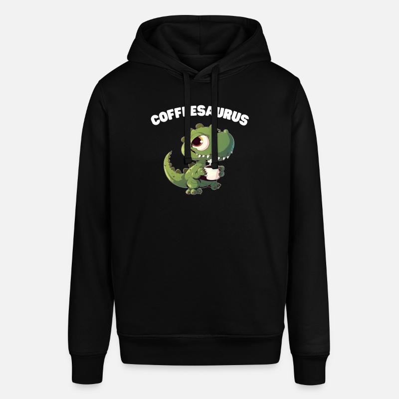 Coffeesaurus (Café-aure) - Sweat à capuche SOUNDER Stanley/Stella Unisexe - noir