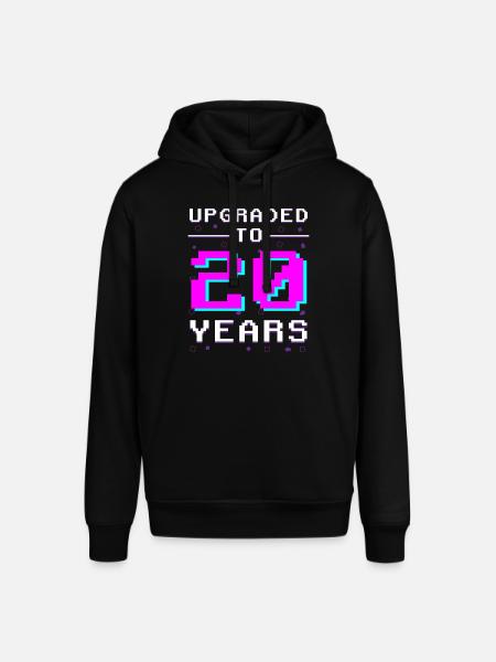 Two Decades Gamer: Retro Hero 20 - Stanley/Stella SOUNDER Unisex Hoodie - black