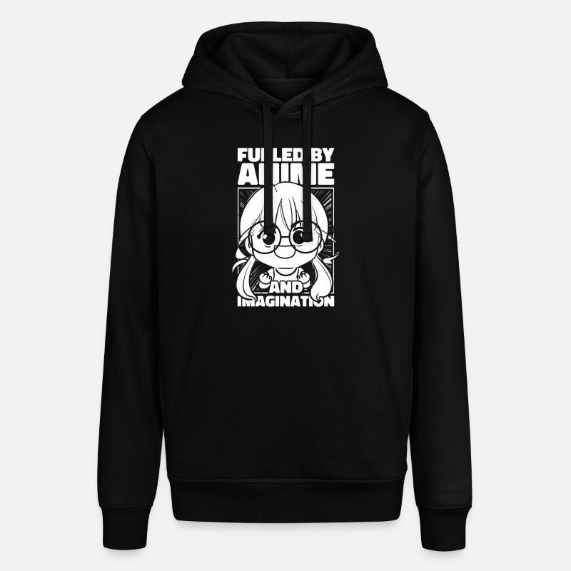 Manga d’anime - Sweat à capuche SOUNDER Stanley/Stella Unisexe - noir