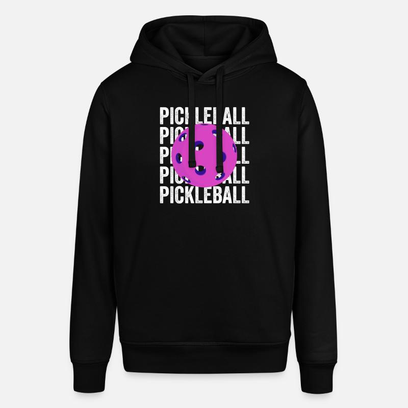 Pickleball - Pickleballdesign - Sweat à capuche SOUNDER Stanley/Stella Unisexe - noir