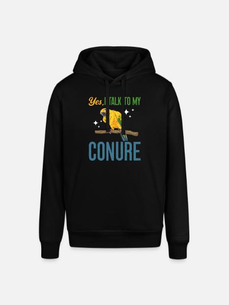 Perruche Perroquet Perruche Oiseau - Sweat à capuche SOUNDER Stanley/Stella Unisexe - noir