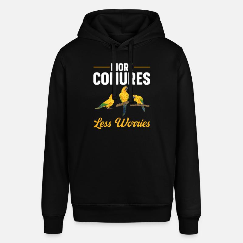 Perruche Perroquet Perruche Oiseau - Sweat à capuche SOUNDER Stanley/Stella Unisexe - noir