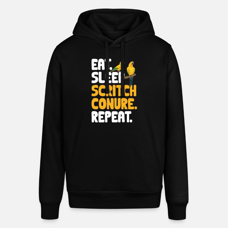 Perruche Perroquet Perruche Oiseau - Sweat à capuche SOUNDER Stanley/Stella Unisexe - noir
