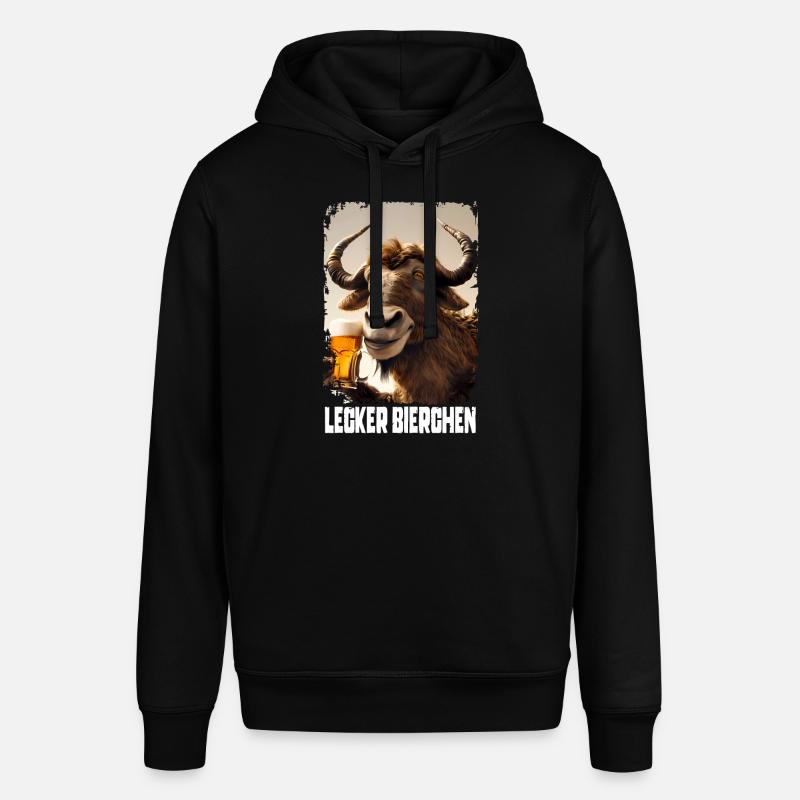 Lecker Bierchen Gnu - Stanley/Stella Unisex Hoodie SOUNDER - Schwarz