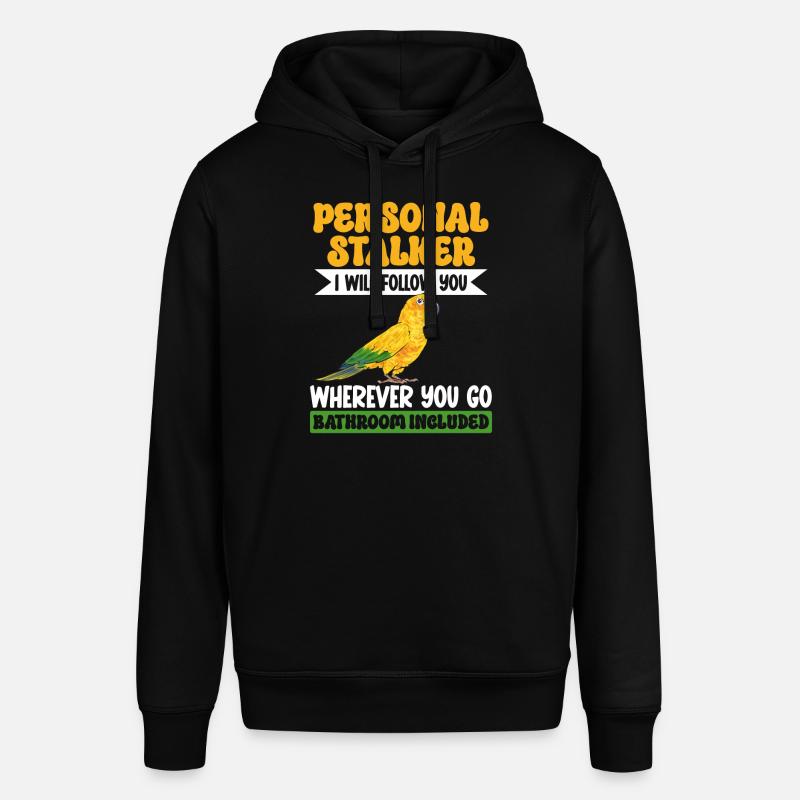 Perruche Perroquet Perruche Oiseau - Sweat à capuche SOUNDER Stanley/Stella Unisexe - noir