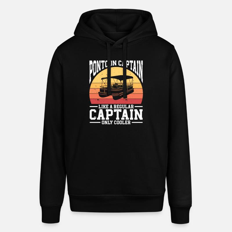 Ponton Bateau Ponton Capitaine - Sweat à capuche SOUNDER Stanley/Stella Unisexe - noir