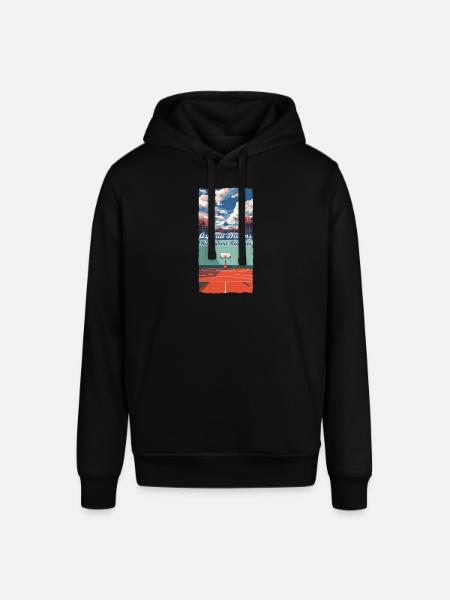 Street Basketball Dreams > Realities - Stanley/Stella SOUNDER Unisex Hoodie - black