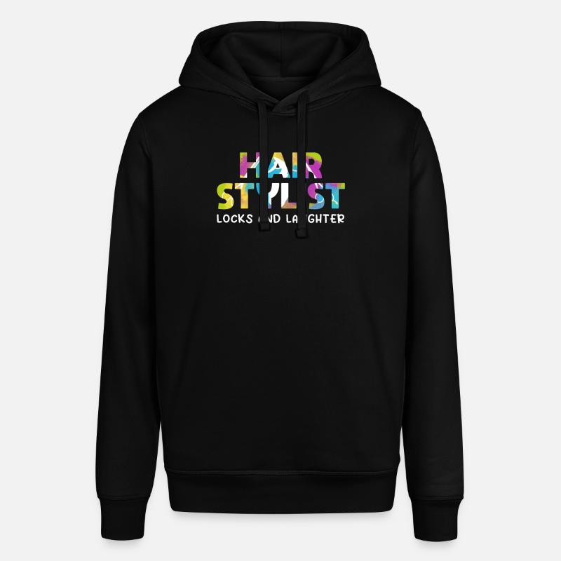 Coiffeur Coiffeur Coiffeur Coiffeur - Sweat à capuche SOUNDER Stanley/Stella Unisexe - noir
