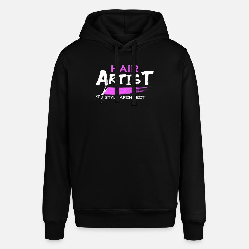 Coiffeur Coiffeur Coiffeur Coiffeur - Sweat à capuche SOUNDER Stanley/Stella Unisexe - noir