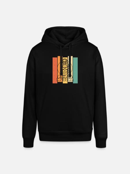 Mom Mother Muddha Buddha - Stanley/Stella SOUNDER Unisex Hoodie - black