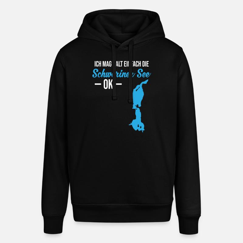Tout simplement Schweriner Voir l’amour - Sweat à capuche SOUNDER Stanley/Stella Unisexe - noir
