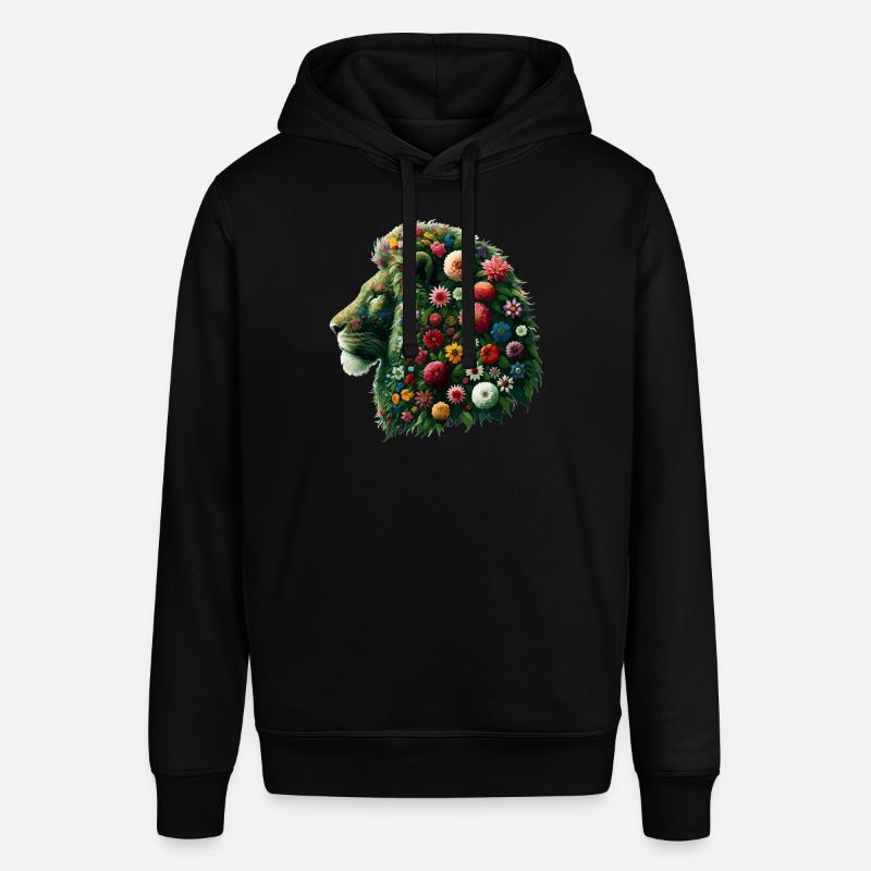 Fleur Mäfer Lion - Sweat à capuche SOUNDER Stanley/Stella Unisexe - noir