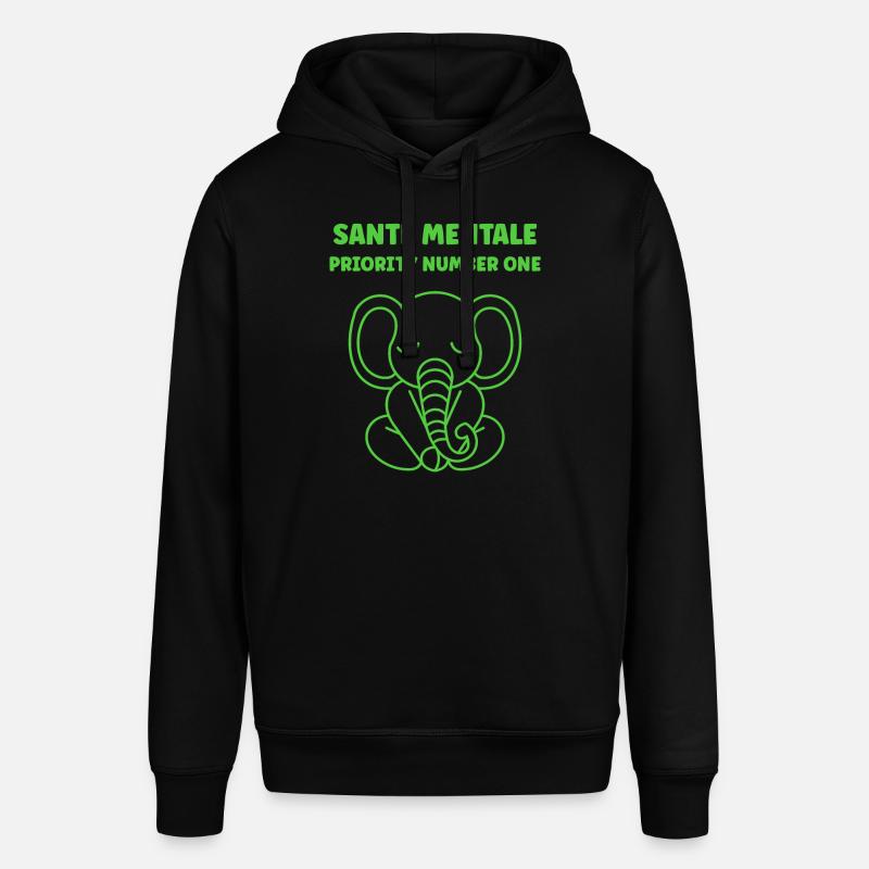 sensibilisation santé mentale - Sweat à capuche SOUNDER Stanley/Stella Unisexe - noir