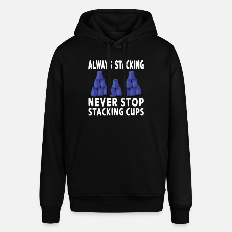 Stacking Cups Speed Stacker - Stanley/Stella SOUNDER Unisex Hoodie - black