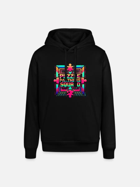 Puzzle Partners Squad 2 - Stanley/Stella SOUNDER Unisex Hoodie - black