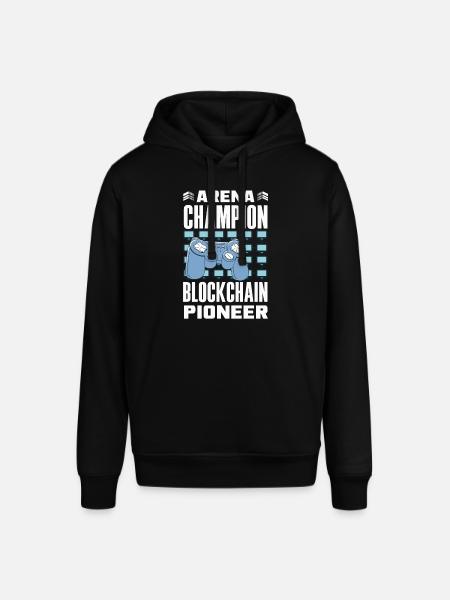 Cryptocurrency Rewards Gaming Blockchain Gamer - Stanley/Stella SOUNDER Unisex Hoodie - black