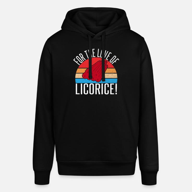 Cadeaux de réglisse - Sweat à capuche SOUNDER Stanley/Stella Unisexe - noir