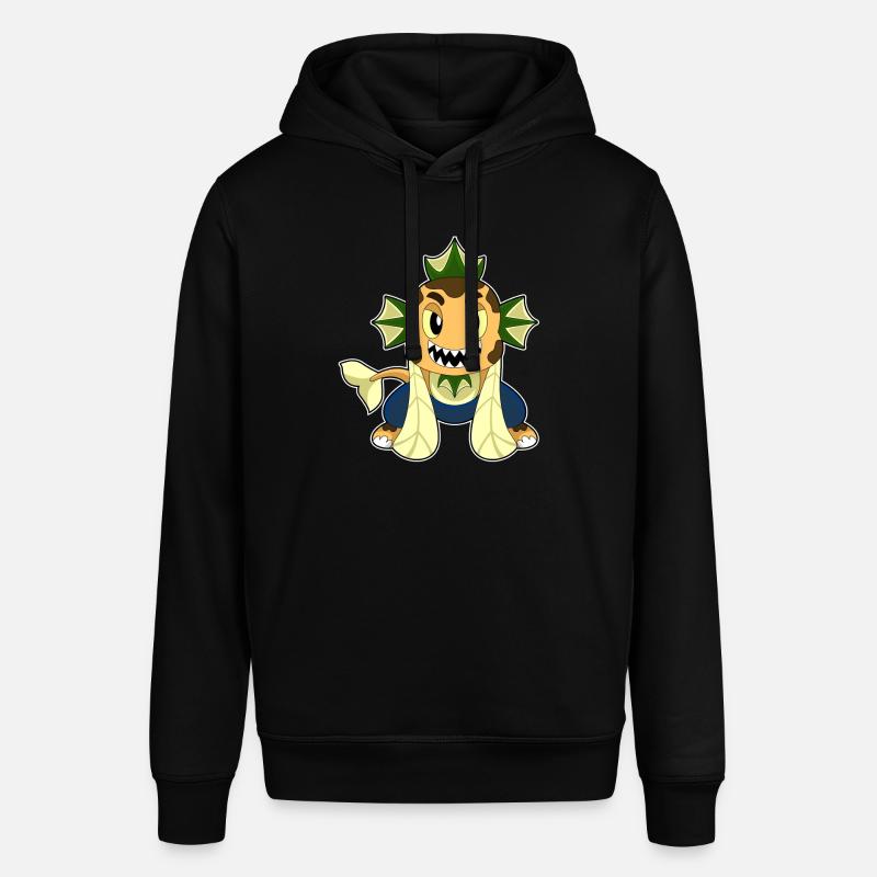Poisson Monstre d’Halloween - Sweat à capuche SOUNDER Stanley/Stella Unisexe - noir