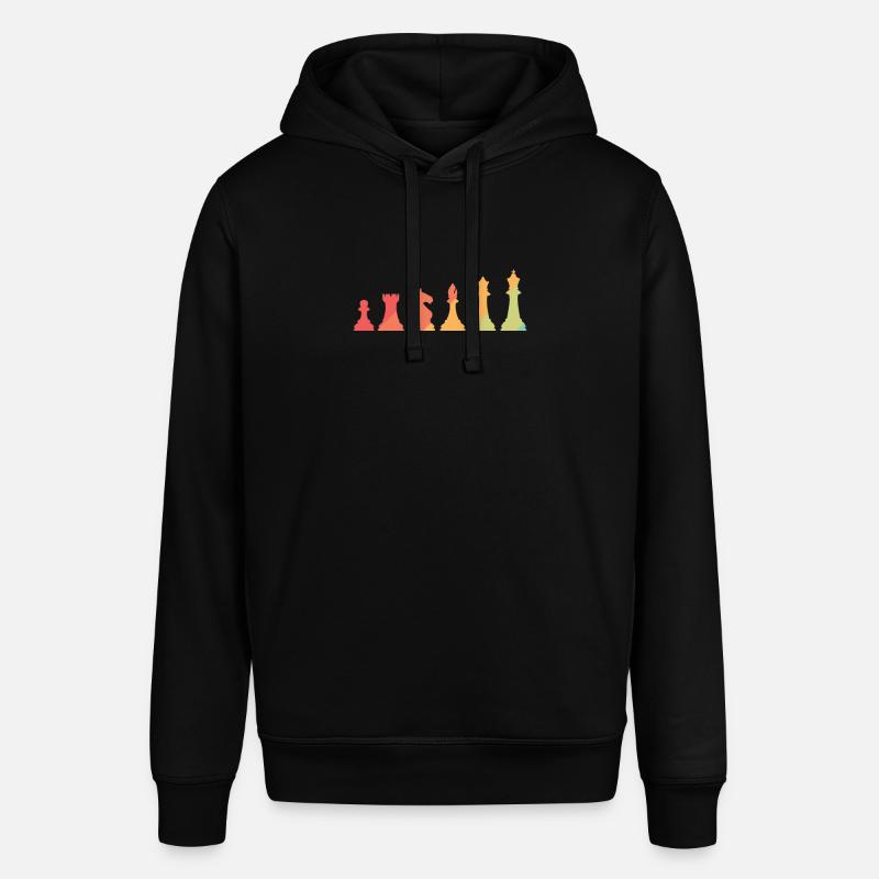 Échecs, Casse-tête, Jeu de société - Sweat à capuche SOUNDER Stanley/Stella Unisexe - noir