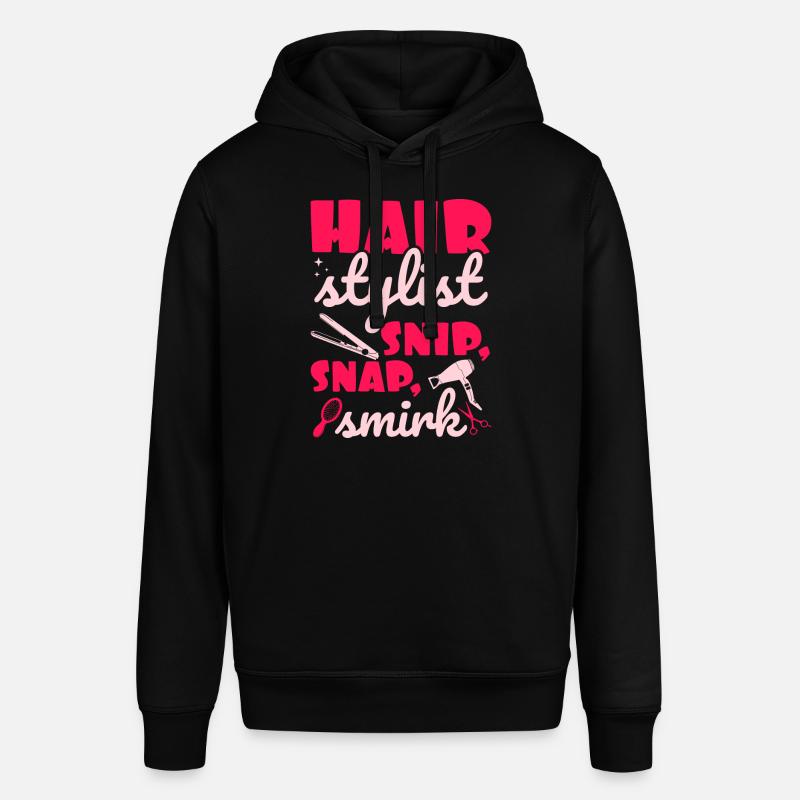 Coiffeur Coiffeur Coiffeur Coiffeur - Sweat à capuche SOUNDER Stanley/Stella Unisexe - noir