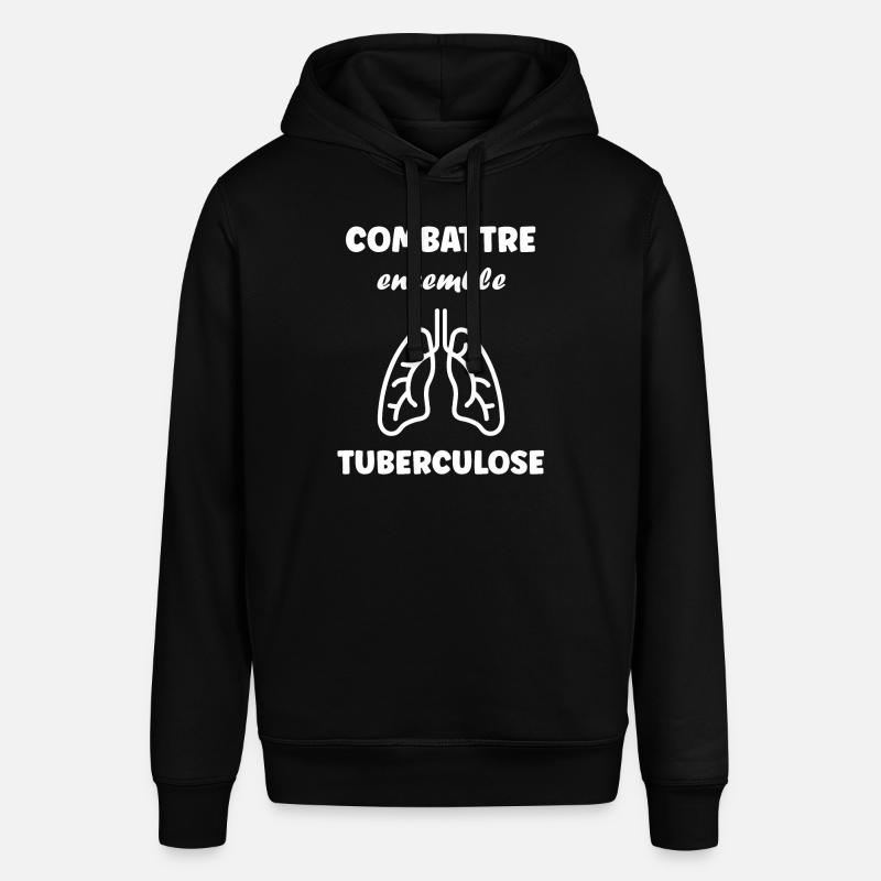 Sensibilisation à la tuberculose - Sweat à capuche SOUNDER Stanley/Stella Unisexe - noir