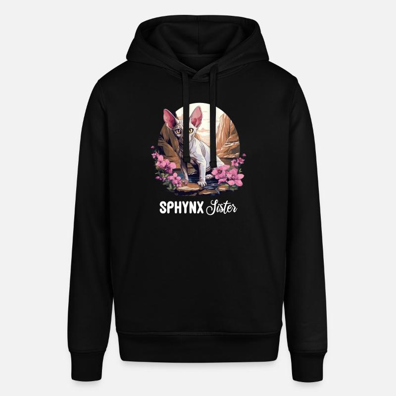 Sphynx Kätzchen Sphynx Katze - Stanley/Stella Unisex Hoodie SOUNDER - Schwarz