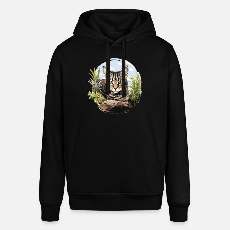 Tabby Kätzchen Tabby Katze - Stanley/Stella Unisex Hoodie SOUNDER - Schwarz