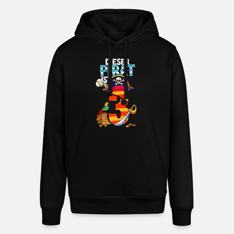3e anniversaire Pirates - Sweat à capuche SOUNDER Stanley/Stella Unisexe - noir