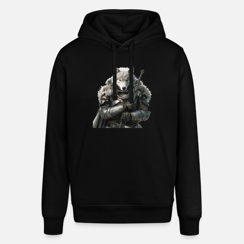Wolf Knight Moyen Âge - Sweat à capuche SOUNDER Stanley/Stella Unisexe - noir