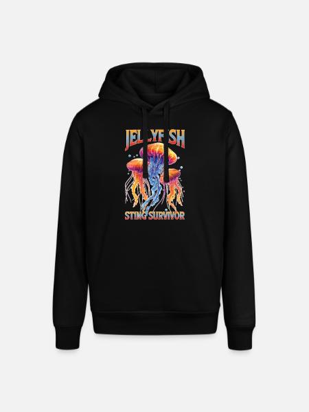 Jellyfish Sting Survivor 20 - Stanley/Stella SOUNDER Unisex Hoodie - black