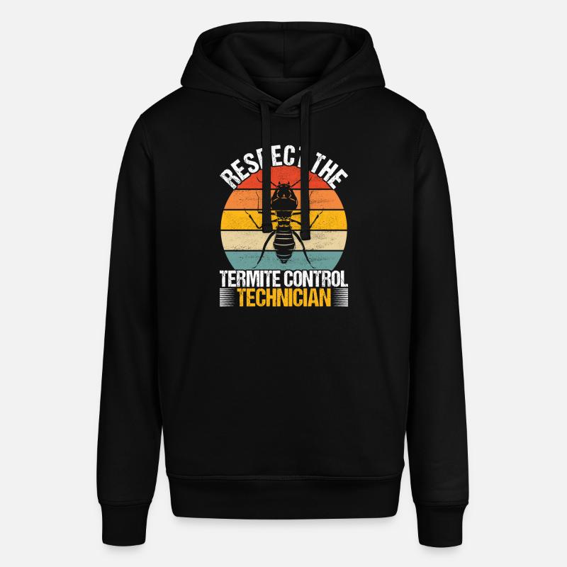 Pest Control Exterminator - Stanley/Stella SOUNDER Unisex Hoodie - black