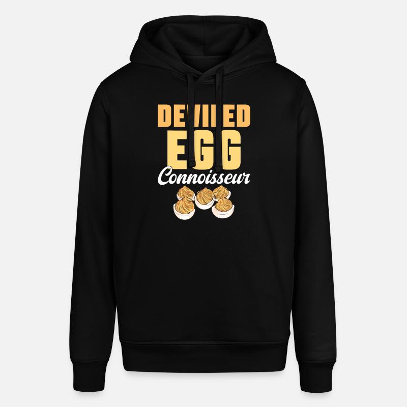 Gefüllte Eier Deviled Eggs - Stanley/Stella Unisex Hoodie SOUNDER - Schwarz