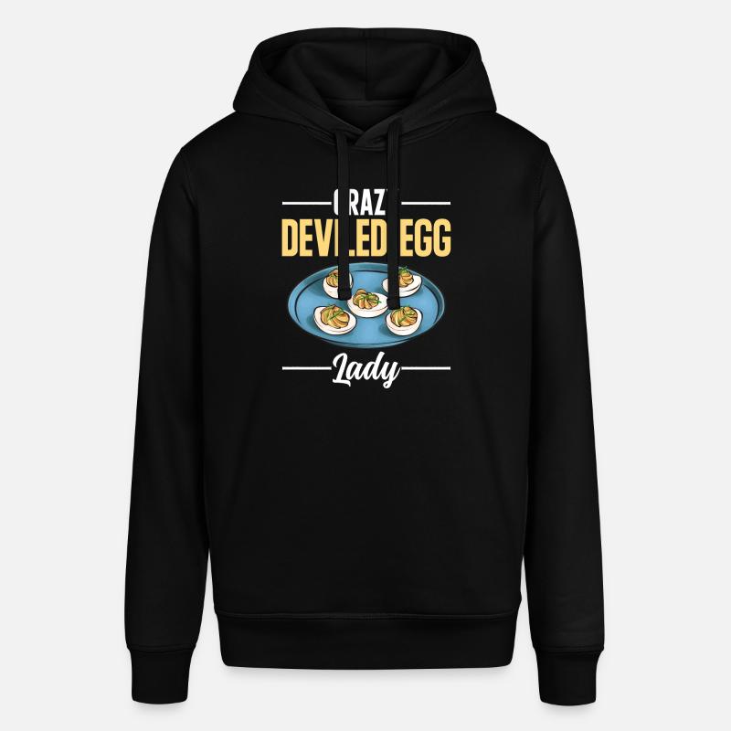 Stuffed Eggs Deviled Eggs - Stanley/Stella SOUNDER Unisex Hoodie - black