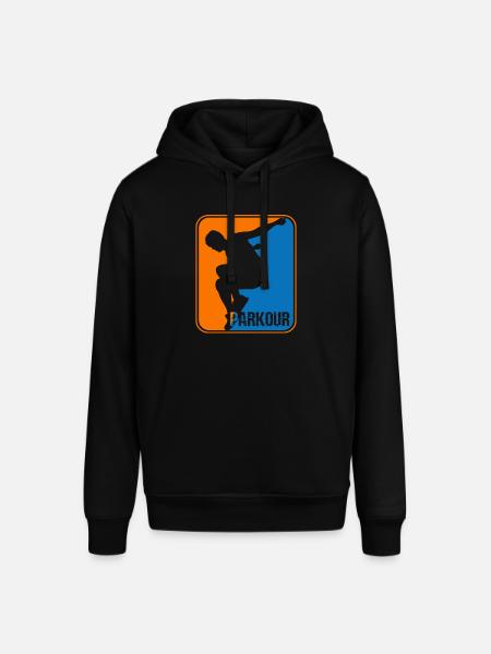 Parkour Sport Logo - Stanley/Stella SOUNDER Unisex Hoodie - black