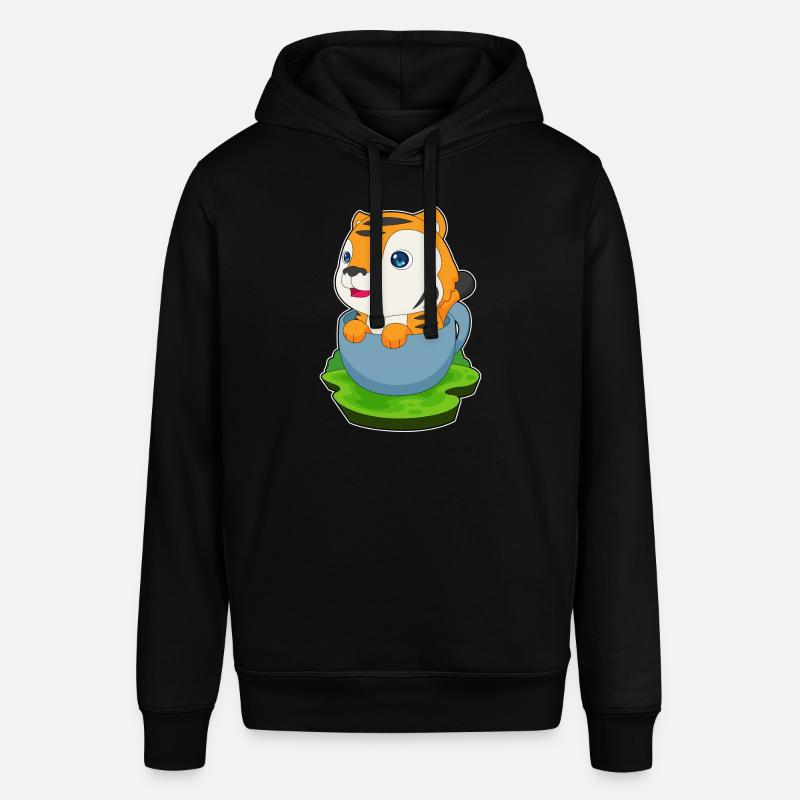 Mug Tigre - Sweat à capuche SOUNDER Stanley/Stella Unisexe - noir