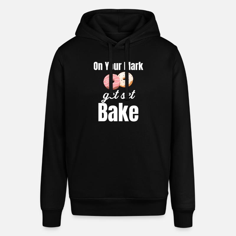 Ready, bake! Culinary bread - Stanley/Stella SOUNDER Unisex Hoodie - black