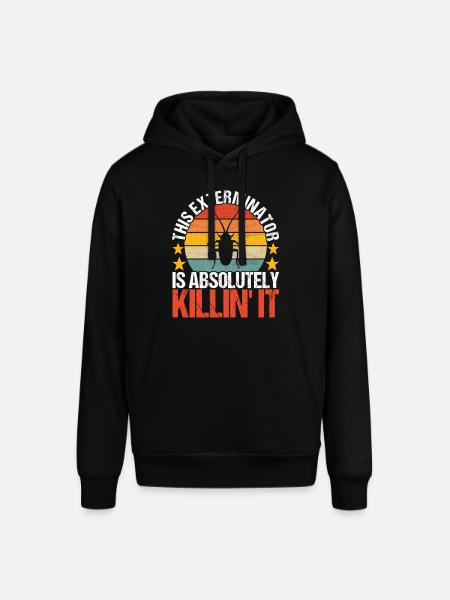 Pest Control Exterminator - Stanley/Stella SOUNDER Unisex Hoodie - black