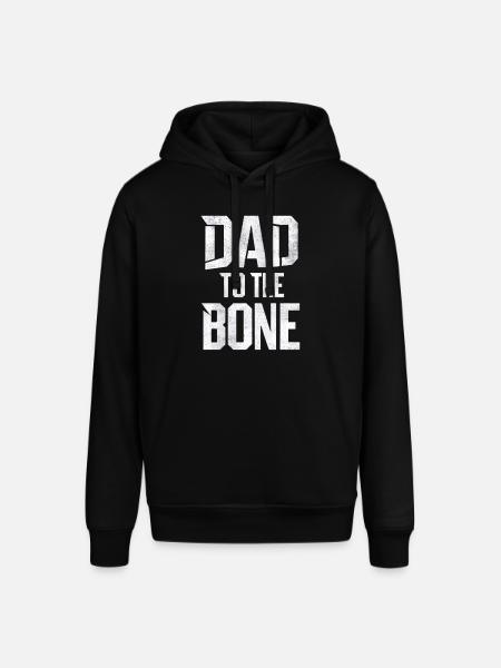 Papa jusqu’à l’os Style unique - Sweat à capuche SOUNDER Stanley/Stella Unisexe - noir