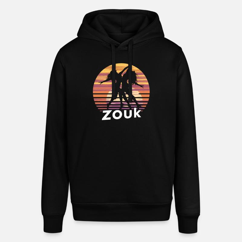 Cadeau de danse Zouk - Sweat à capuche SOUNDER Stanley/Stella Unisexe - noir
