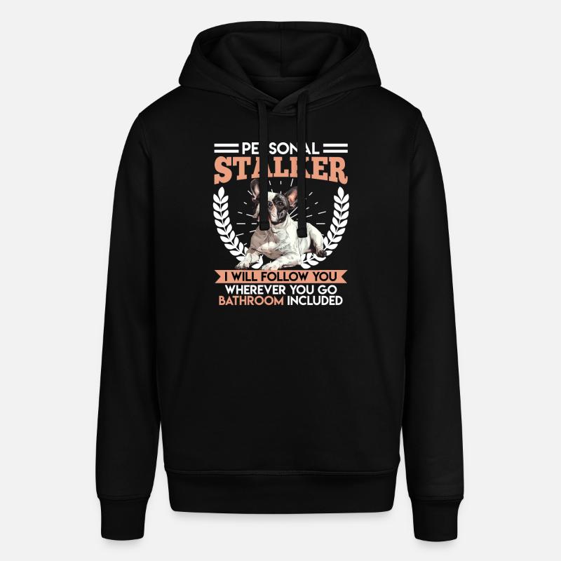 Frenchie PERSONAL STALKER Drôle - Sweat à capuche SOUNDER Stanley/Stella Unisexe - noir