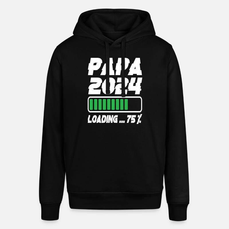 Papa 2024 Loading - Stanley/Stella Unisex Hoodie SOUNDER - Schwarz