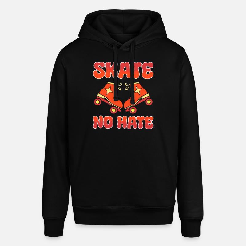 Skate No Hate Rollerblader - Stanley/Stella Unisex Hoodie SOUNDER - Schwarz