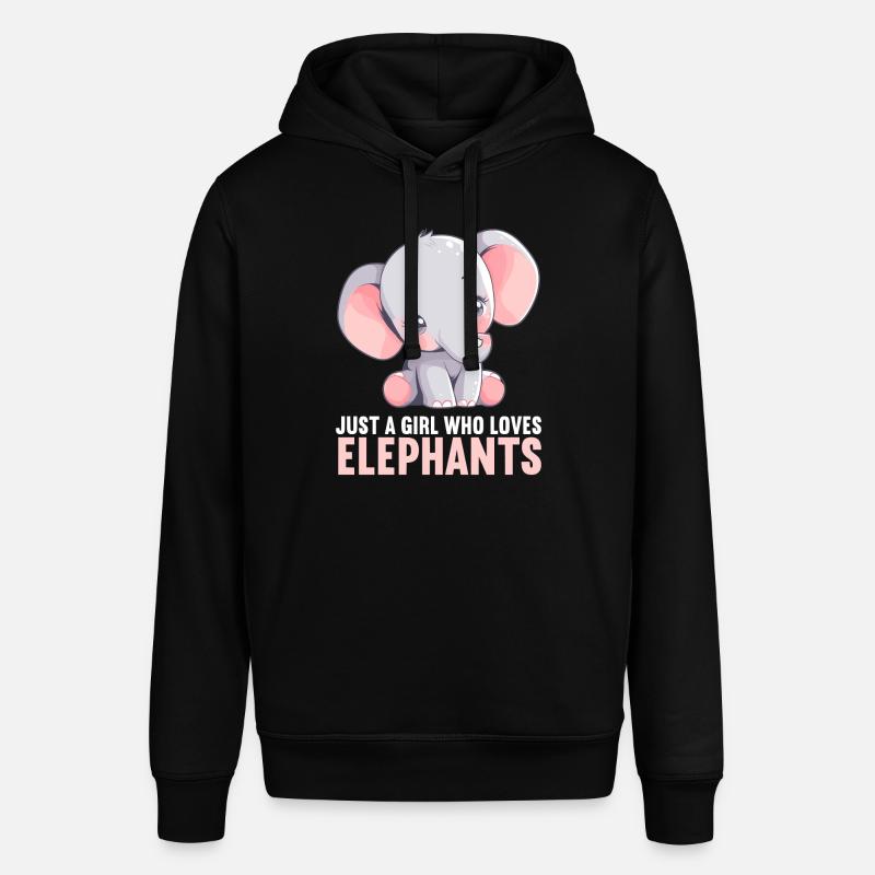 Éléphant Éléphant - Sweat à capuche SOUNDER Stanley/Stella Unisexe - noir