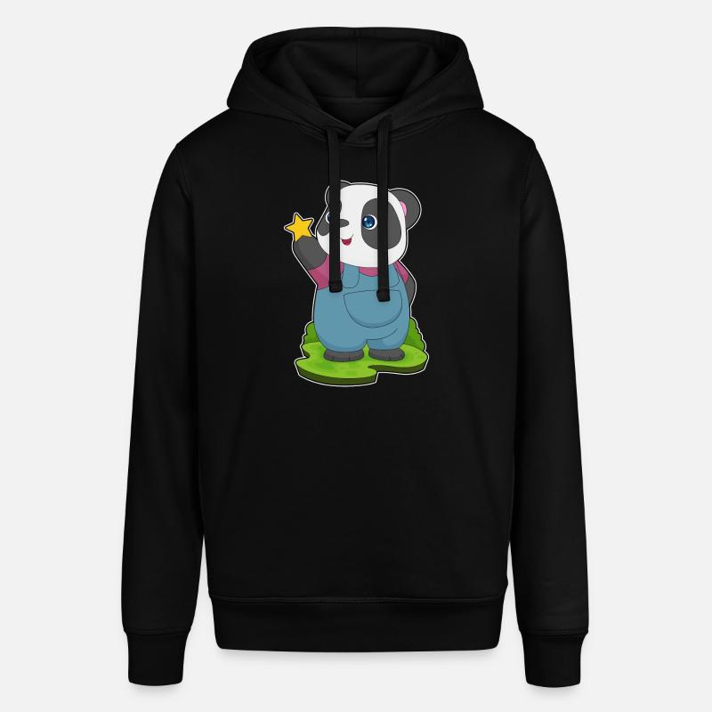 Étoile Panda - Sweat à capuche SOUNDER Stanley/Stella Unisexe - noir